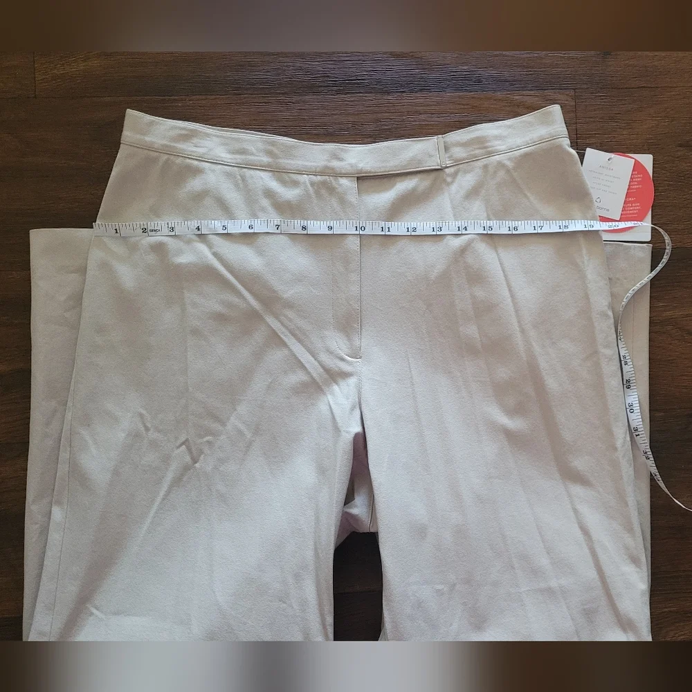 Liz Claiborne Anissa style khaki dress pant Women's size 16 beige - Picture 9 of 9